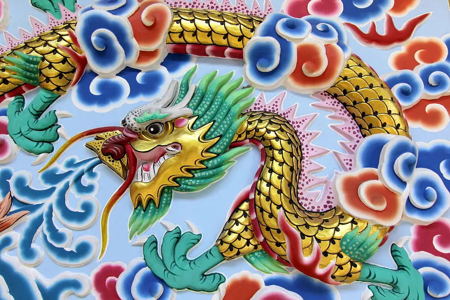 leisuretime70/iStock Abbildung eines chinesischen Drachens