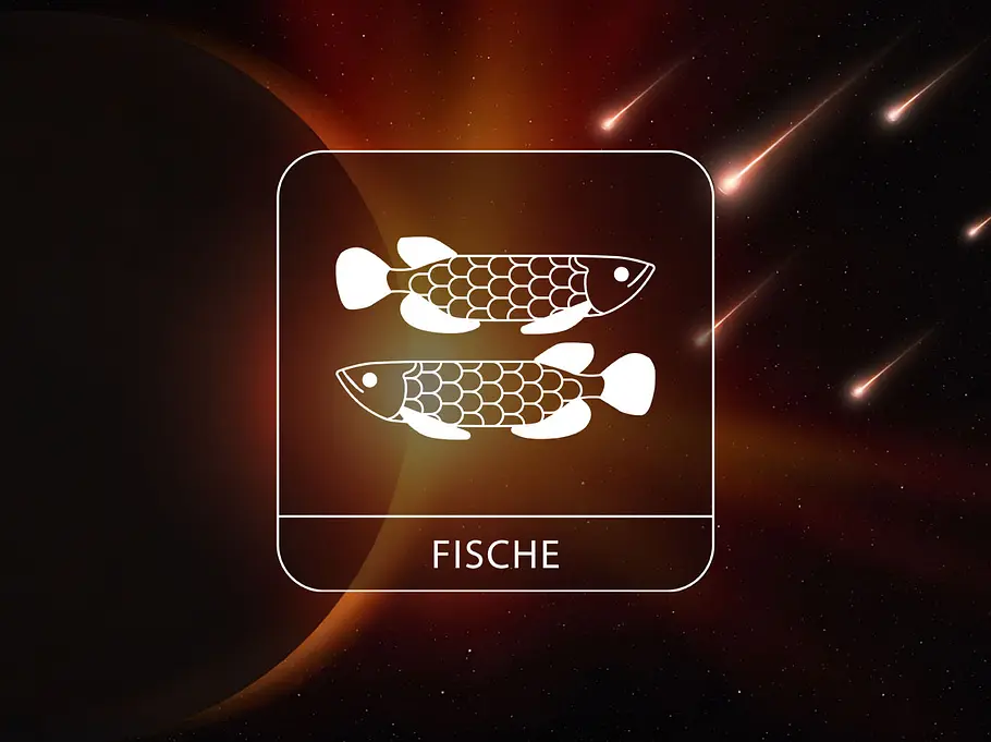 Sternzeichen Fische, Sonnenfinsternis und Sternschnuppen