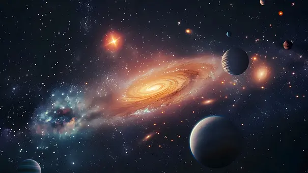 Symbolbild eines Sonnensystems - Foto: Daniel / AdobeStock Symbolbild eines Sonnensystems - Foto: Daniel / AdobeStock