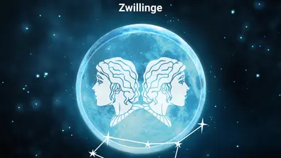 Das Sternzeichensymbol für die Zwillinge vor einem Vollmond als Symbol für das Mond-Jahr 2027 - Foto: Collage mit iStock/ Lidiia Moor, iStock/ Rudzhan Nagiev, iStock/ ipopba und Astrowoche.de Das Sternzeichensymbol für die Zwillinge vor einem Vollmond als Symbol für das Mond-Jahr 2027 - Foto: Collage mit iStock/ Lidiia Moor, iStock/ Rudzhan Nagiev, iStock/ ipopba und Astrowoche.de