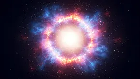 Ein leuchtendes Portal aus bunten Farben erstrahlt am dunklen Nachthimmel - Foto: Firman Dasmir / AdobeStock Ein leuchtendes Portal aus bunten Farben erstrahlt am dunklen Nachthimmel - Foto: Firman Dasmir / AdobeStock