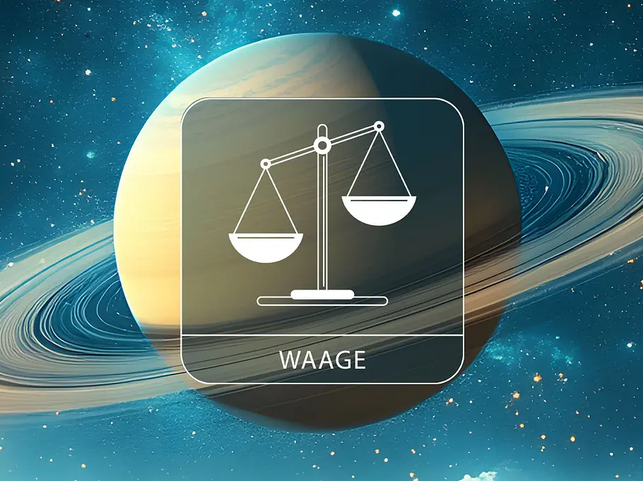 Sternzeichen Waage im Saturn