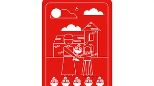 Tarot: Sechs Kelche - Foto: BauerXcel