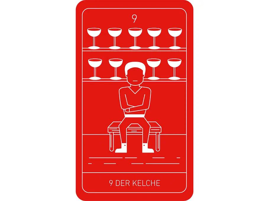 Tarot: Neun Kelche