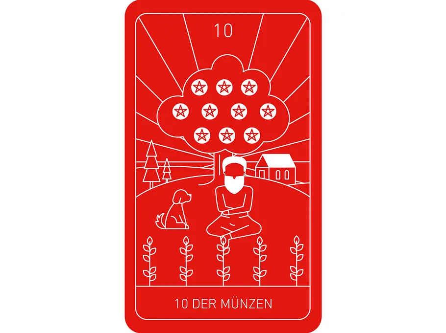 Tarot: Zehn Münzen