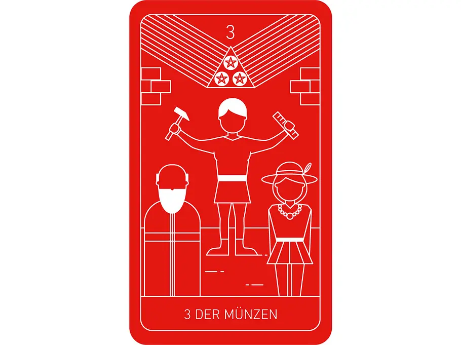 Tarot: Drei Münzen