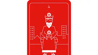 Tarot: Vier Münzen - Foto: BauerXcel
