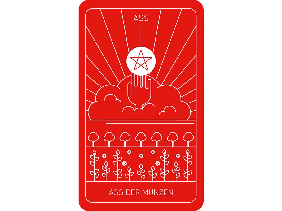 Tarot: Ass der Münzen