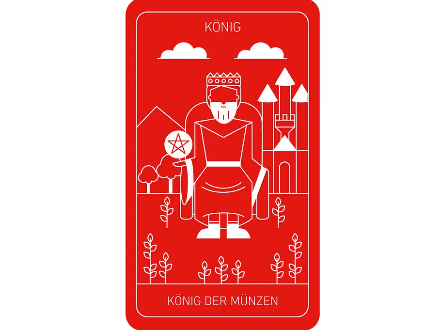 Tarot: König der Münzen