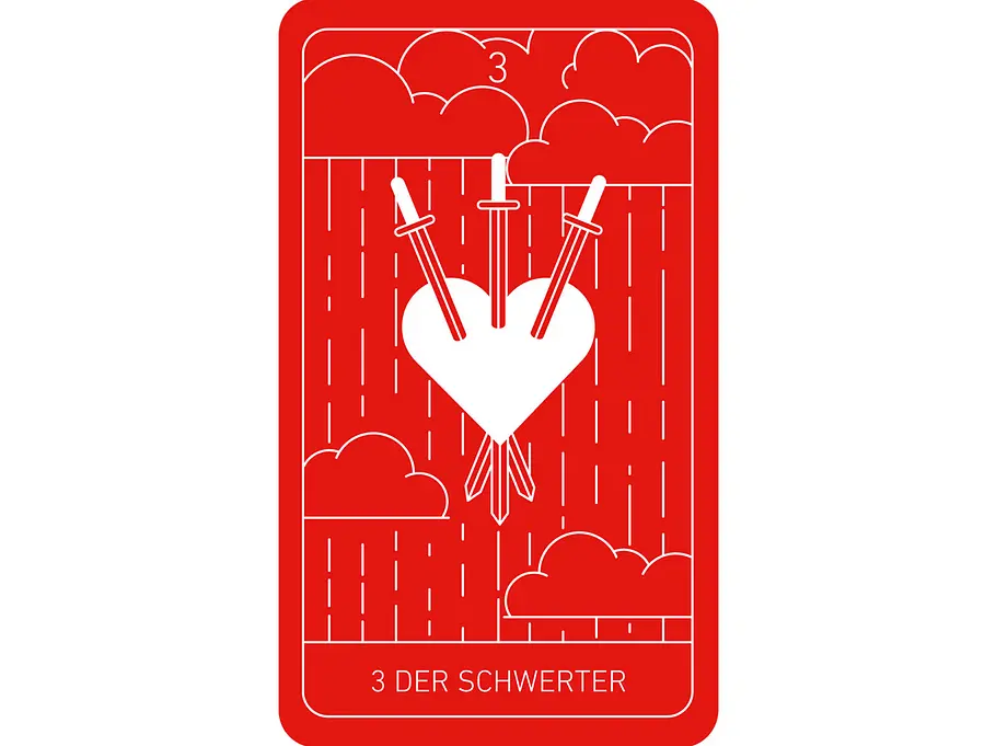 Tarot: Drei Schwerter