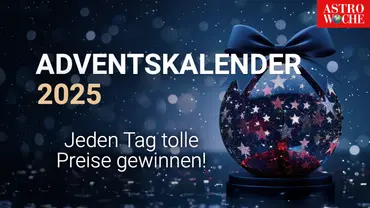Teaserbild für den Astro Woche Adventskalender 2025 - Foto: Astrowoche.de & Adobe Stock(Sandaime) Teaserbild für den Astro Woche Adventskalender 2025 - Foto: Astrowoche.de & Adobe Stock(Sandaime)